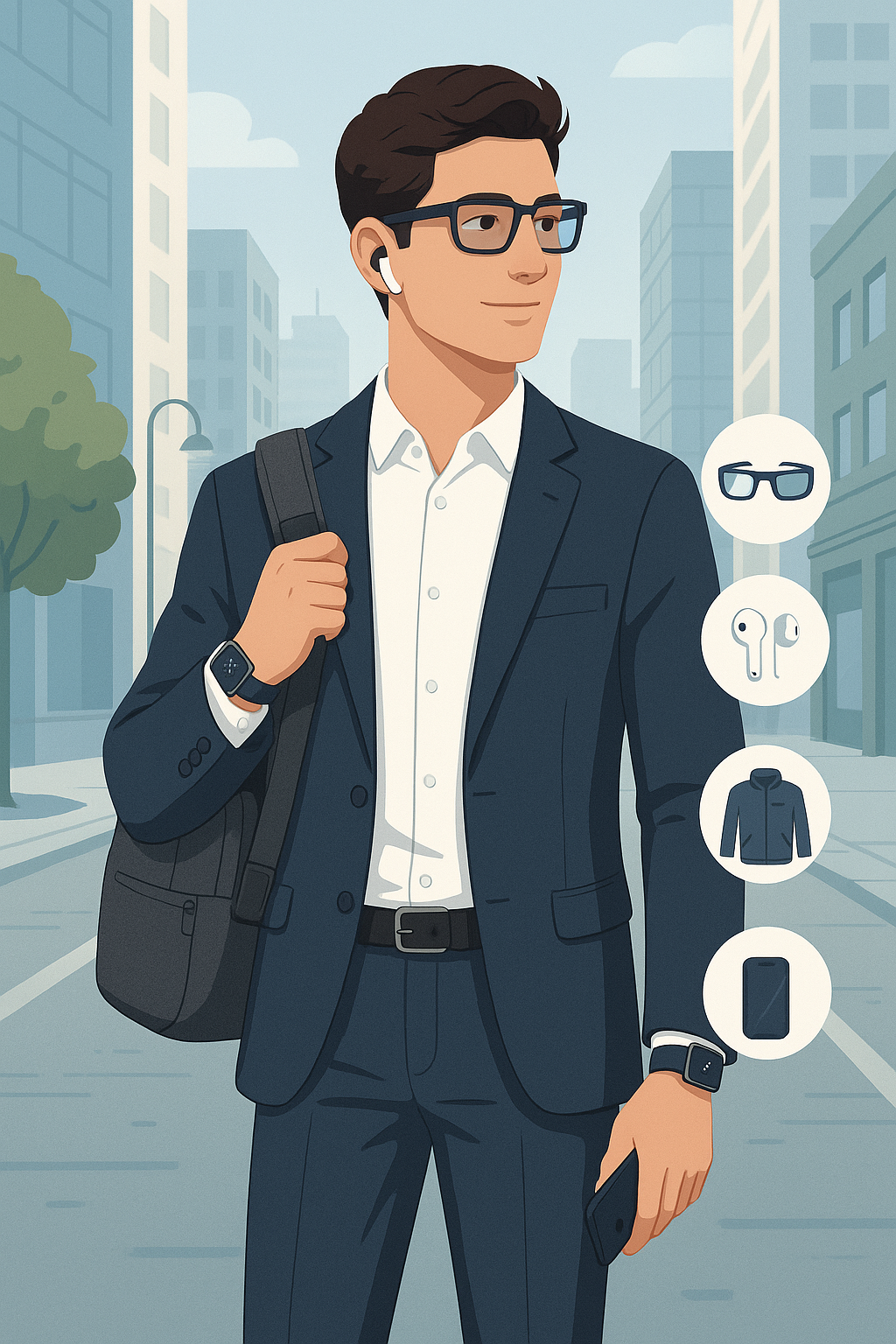 Tenue de ville connectée : 5 accessoires tech à adopter en 2025