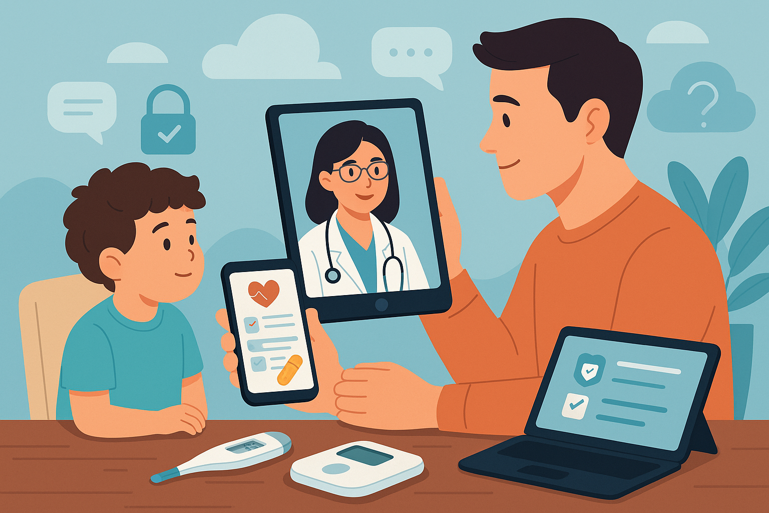 Pédiatrie et numérique : comment le web transforme la santé des enfants et l’accompagnement des parents