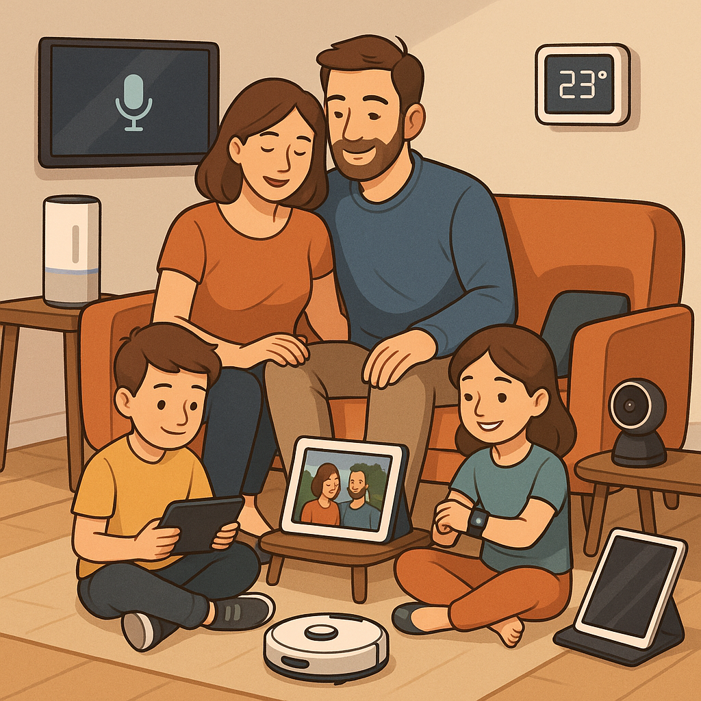 Cadeaux high-tech pour les parents : objets utiles pour faciliter la vie de famille (2025)