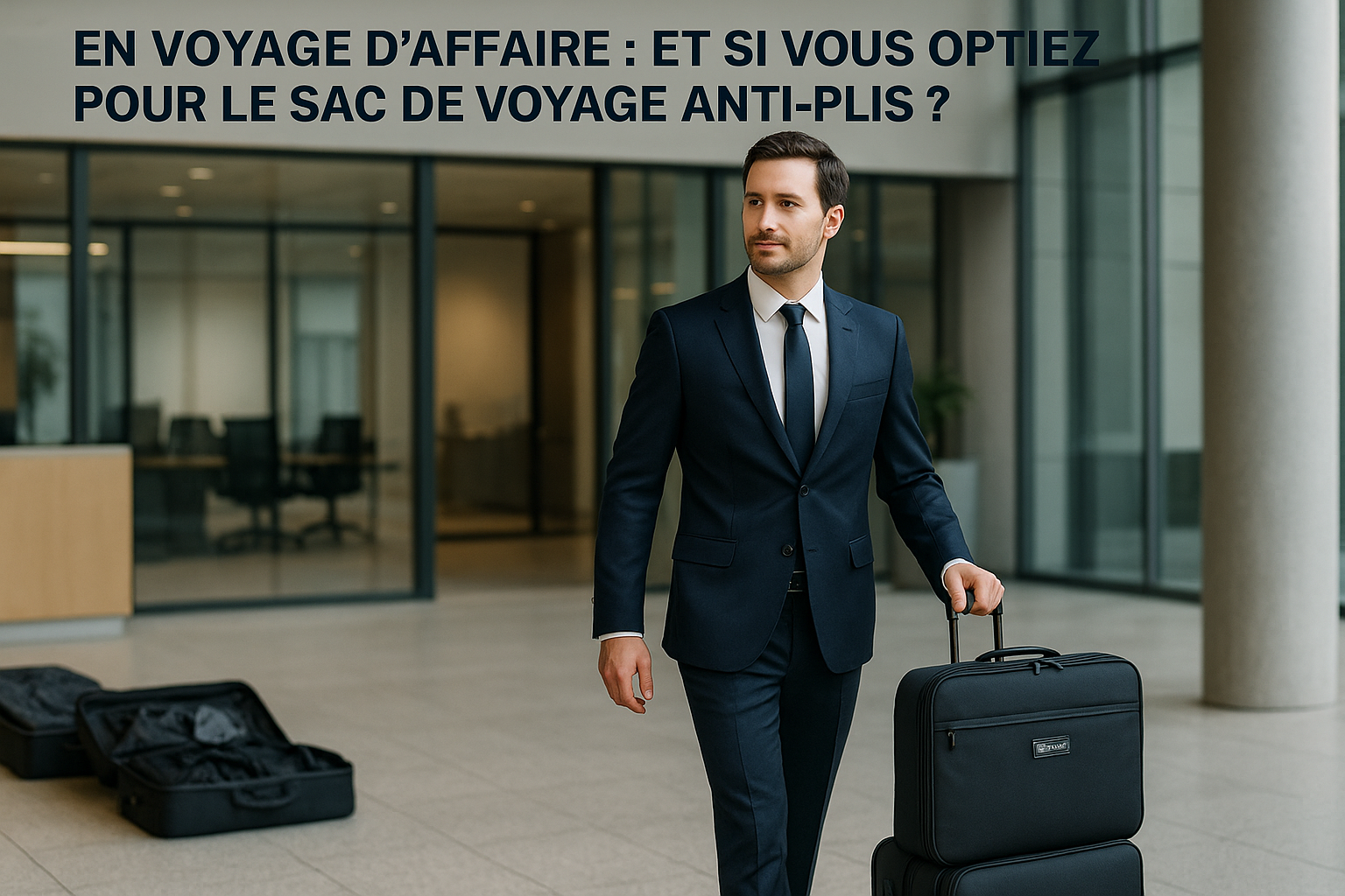 En voyage d’affaire : et si vous optiez pour le sac de voyage anti-plis ?