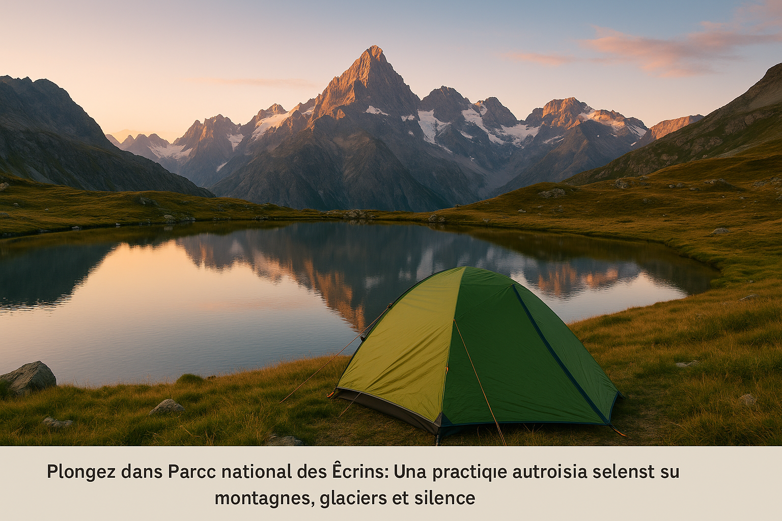 Plongez dans la splendeur du Parc national des Écrins