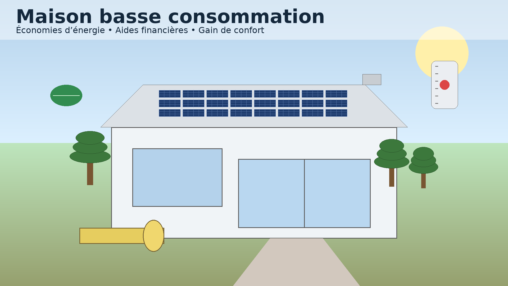 Maison basse consommation : économies, aides 2025 et gain de confort