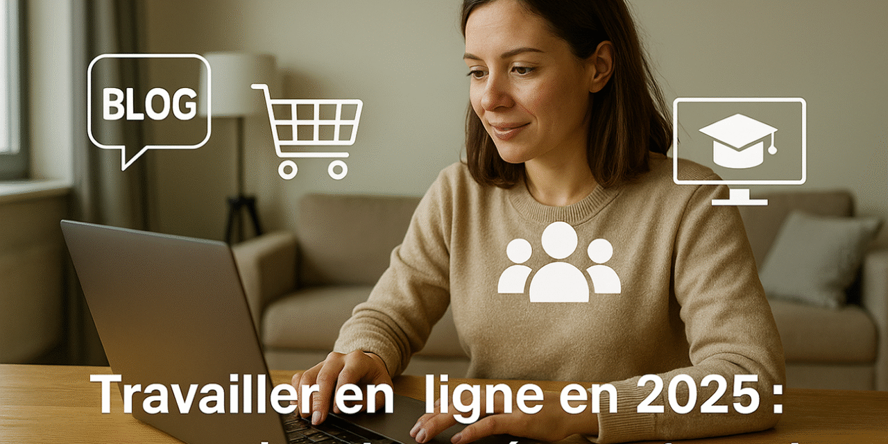 Les meilleurs moyens de gagner sa vie sur Internet en 2025