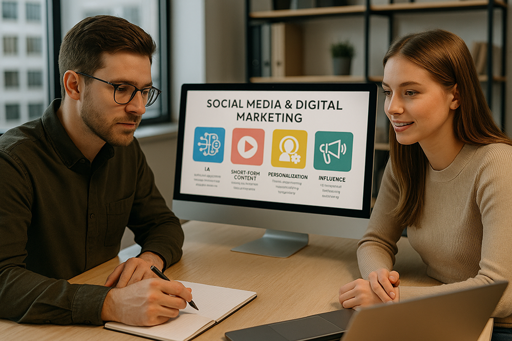 Réseaux sociaux & marketing digital : quelles stratégies fonctionnent en 2025 chez les pros