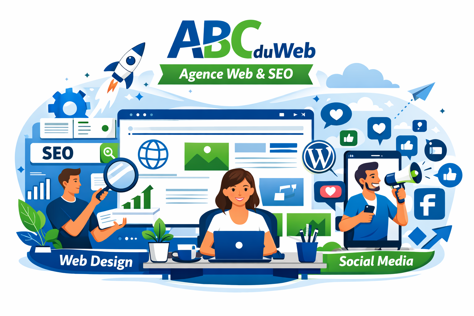 ABCduWeb : l’agence web qui booste votre présence en ligne