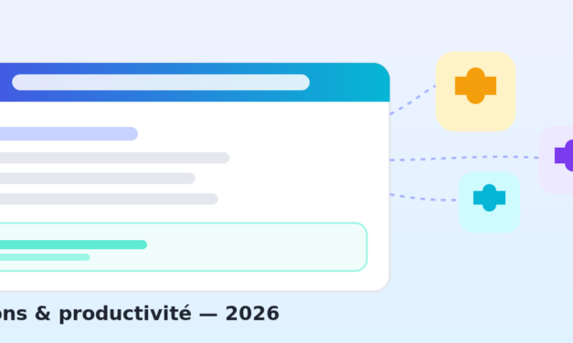 Les meilleures extensions Chrome/Firefox pour booster votre productivité en 2026