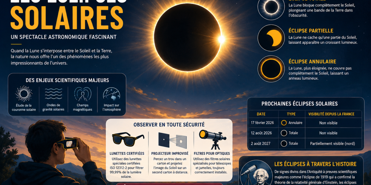 Les Éclipses Solaires : Un Spectacle Astronomique Fascinant