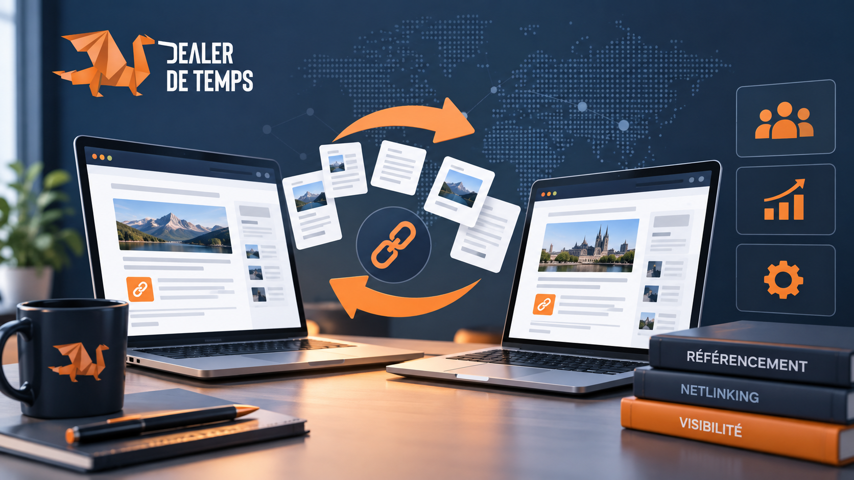 DealerDeTemps : comment obtenir des backlinks gratuitement grâce à l’échange d’articles ?